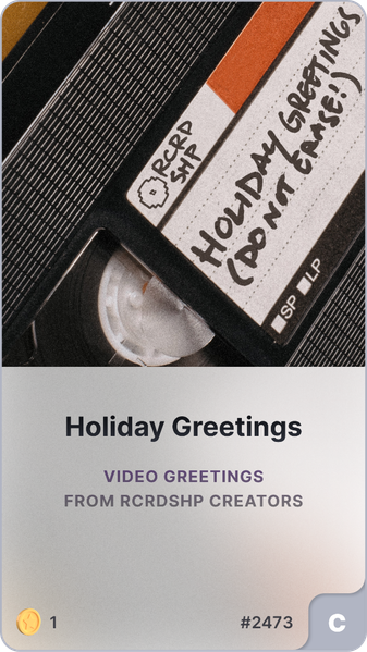 Holiday Greetings asset