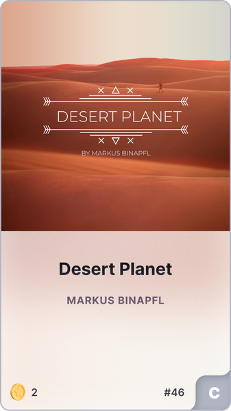 Desert Planet asset